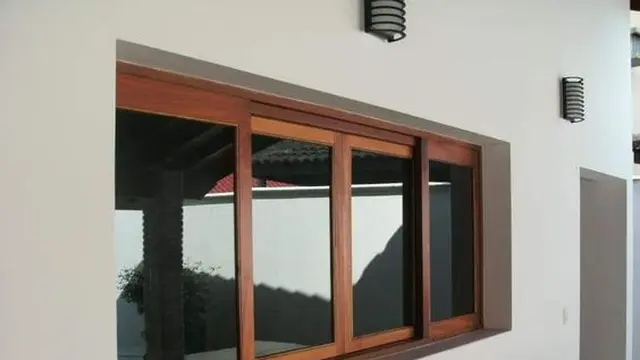 Desain Jendela Kayu Minimalis Modern