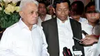 Hatta Rajasa bertemu Mahfud MD  di Rumah Polonia, Cipinang Cempedak, Jakarta Timur, Kamis (22/5/2014) (Liputan6.com/Johan Tallo)