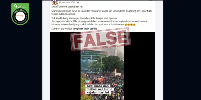 6 Hoaks Sepekan, Manfaatkan Momen Kenaikan Harga Pertamax dan Demo