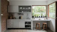 6 Model Lemari Dapur Aluminium Minimalis, Praktis dan Multifungsi