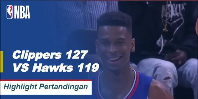 Cuplikan Hasil Pertandingan NBA : Clippers 127 VS Hawks 119