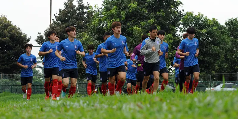 Tiba di Jakarta, Timnas Korea Selatan U-23 Langsung Berlatih