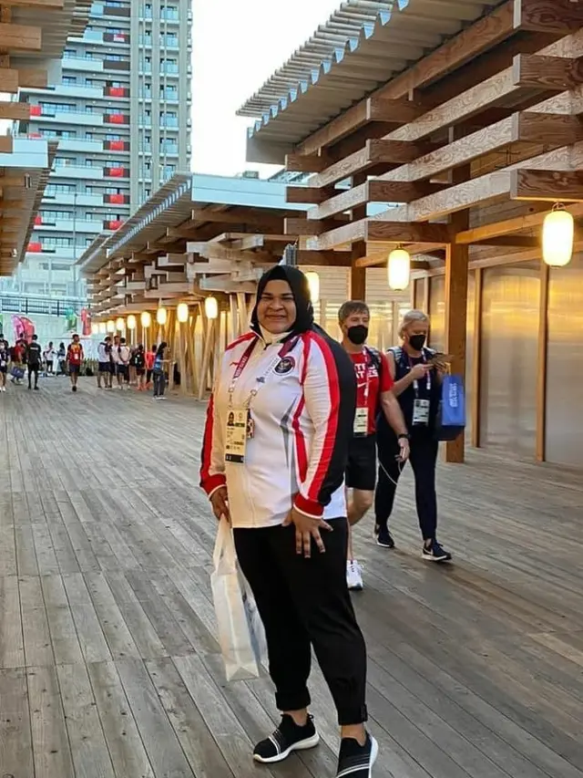11 Potret Nurul Akmal, Atlet Angkat Besi Aceh Finis 5 Besar di Olimpiade Tokyo