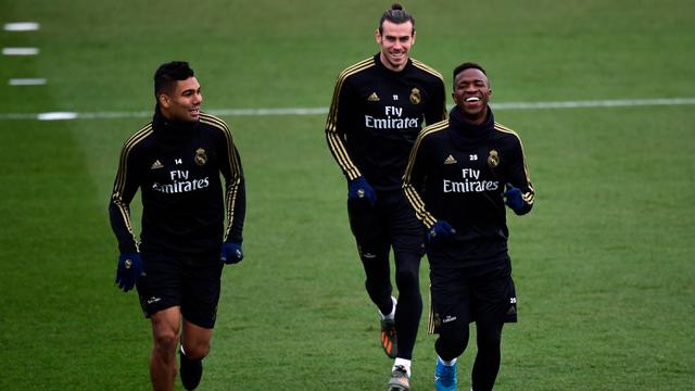 Intip Pemain Real Madrid Latihan Jelang  El Clasico