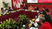 Ketua Umum PDIP Megawati Soekarnoputri bertemu Forum Nasional Profesor Riset (FNPR) di kantor DPP PDIP, Jakarta, Kamis (15/3/2018) siang. (Ist)