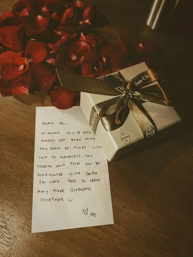 Anya Geraldine rayakan ulang tahun tak biasa