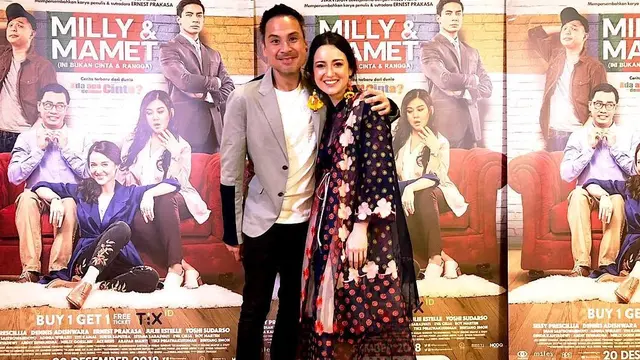 Potret Kedekatan Julie Estelle dan David Tjiptobiantoro (sumber: instagram/davidtjipto)