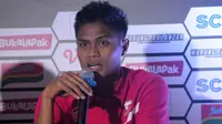 Fachrudin Wahyudi Aryanto, bek Madura United. (Bola.com/Vincentius Atmaja)