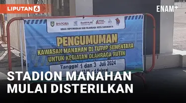 Stadion Manahan Mulai Disterilkan Untuk ASEAN U-16 Boys Championship