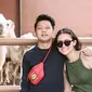 Bayu Skak dan Aliyah Faizah (Sumber: Instagram/aliyah.faizah)