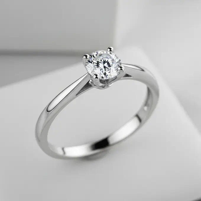 9 Model Cincin Emas Putih Simple Elegan
