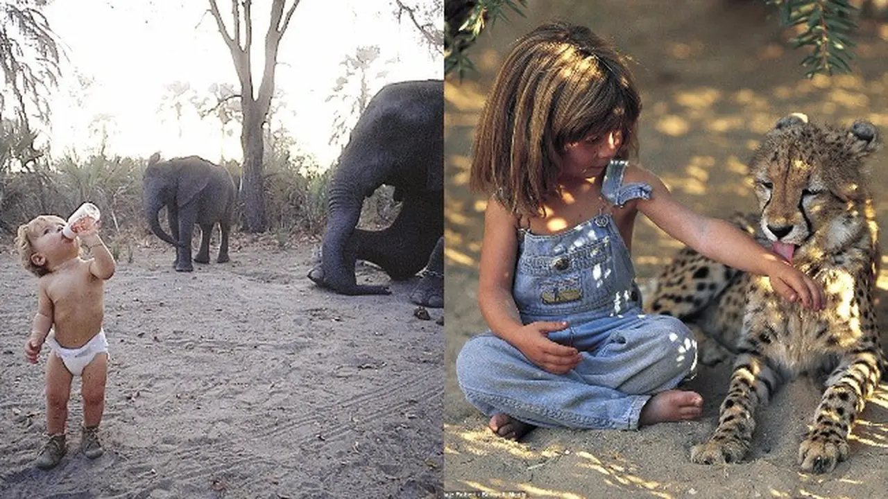 Potret Masa Kecil Gadis Cantik Bak Mowgli di Jungle Book