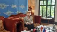 Dubes Rusia Lyudmila Vorobieva membahas G20. Dok: Tommy Kurnia/Liputan6.com