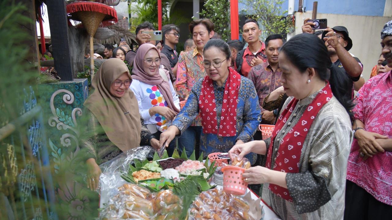 Wali kota Agustina Sebut Kehadiran Puan Maharani Beri Energi Positif Bagi Kampoeng Djadhoel