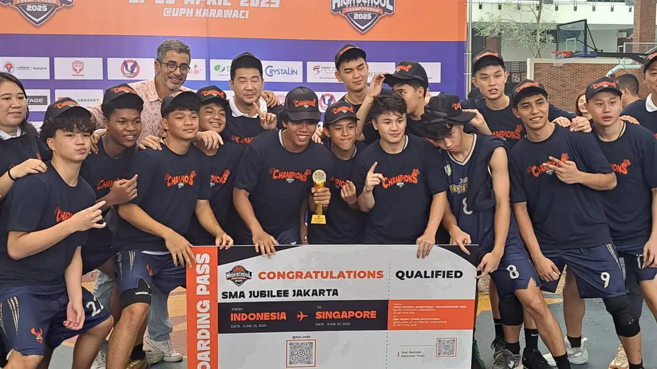 SMA Jubilee dan Penabur Cirebon Wakili Indonesia di NBA Rising Star Singapura 2025