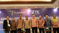ZTE & Mastel “Next Generation Broadband-5G Forum. (Jeko Iqbal Reza/Liputan6.com)