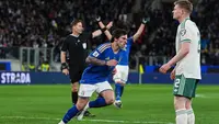 Hasil Play-off Piala Dunia 2026 Zona Eropa Tadi Malam: Italia Jungkalkan Irlandia Utara, Denmark Lumat Makedonia Utara