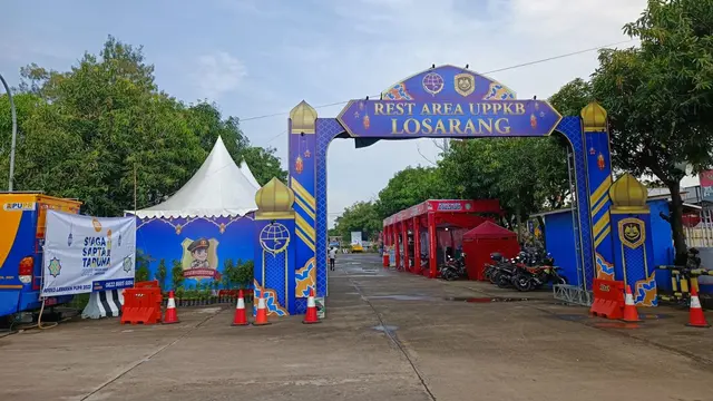 Direktorat Jenderal Perhubungan Darat Kementerian Perhubungan (Kemenhub) telah menyiapkan 7 Unit Pelaksana Penimbangan Kendaraan Bermotor (UPPKB), atau jembatan timbang yang dialihkan sementara fungsinya sebagai rest area. (Dok Kemenhub)