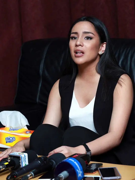 Angel Pieters akan terus berkarya di dunia tarik suara. (Deky Prayoga/Bintang.com)