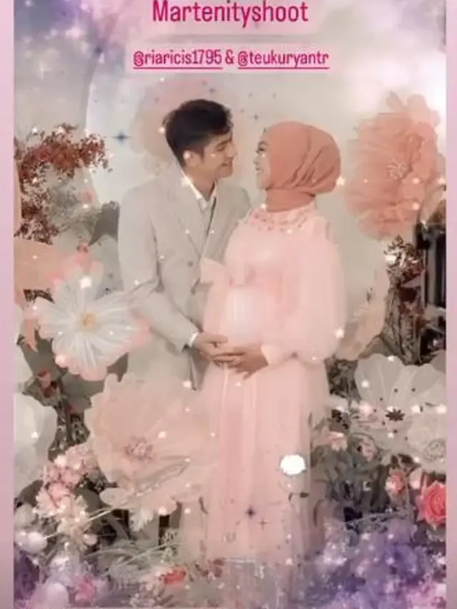 Jelang Melahirkan, Ini 6 Potret Maternity Shoot Ria Ricis dan Teuku Ryan