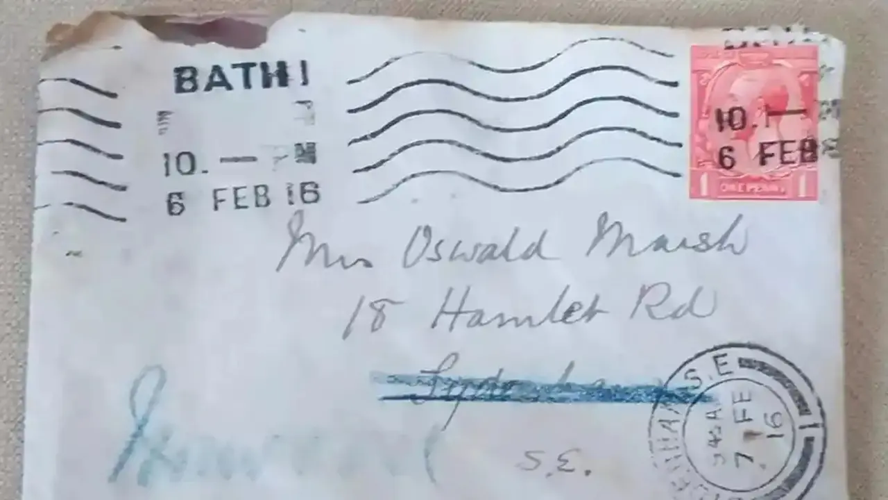Surat dari tahun 1916