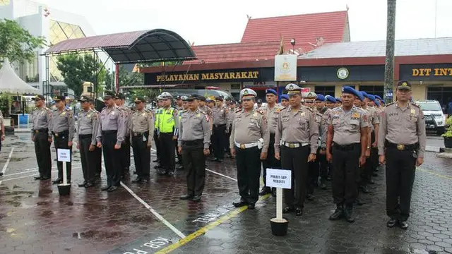 Gaya Hidup Sehat yang Harus Dijalankan Polisi (M-Syukur/Liputan6)