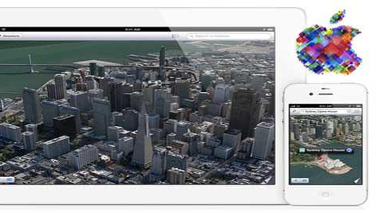 Apple 3D Mapping dioperasikan dengan suara