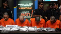 BNN Ringkus 4 Pengedar Narkoba, 12 Kilogram Sabu Disita 