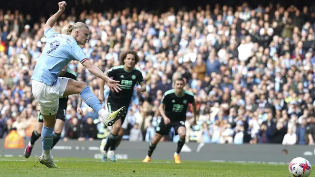 Foto:  Erling Haaland Sudah Cetak 32 Gol di Liga Inggris, Manchester City Tempel Ketat Arsenal di Puncak Klasemen