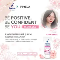 Keseruan acara Rexona x Fimela akan hadir di Yogyakarta pada Jumat (1/10). (Sumber foto: Fimela.com)