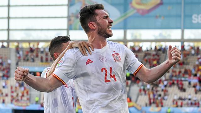 Foto Piala Eropa: Spanyol Lolos ke 16 Besar Euro 2020 usai Pesta Gol ke gawang Slovakia