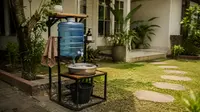 Cara Membuat Wastafel Portable dari Galon Bekas, Cocok untuk Halaman Rumah hingga Kebun