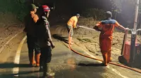Tebing Longsor di Jampangtengah Sukabumi, Jalur Provinsi Sempat Lumpuh Total