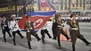 Selanjutnya, 9 September ditetapkan sebagai tanggal berdirinya Republik Rakyat Demokratik Korea Utara. (KIM Won Jin/AFP)