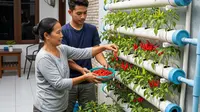 10 Trik Tanam Sayur di Pipa PVC Bekas agar Cepat Panen, Cocok untuk Urban Farming Modern