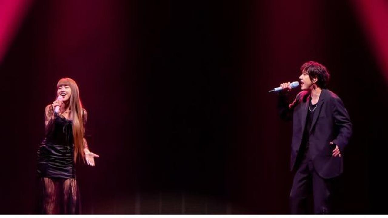 Momen Ghea Indrawari Bahagia Bisa Foto dan Duet dengan Kyuhyun. (instagram/gheaindrawari/gyuram88)