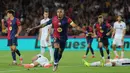 Aksi Rapinha pada menit ke-34 menambah keunggulan Barcelona atas Young Boys. (LLUIS GENE/AFP)