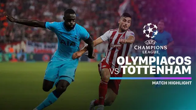 VIDEO: Highlights Liga Champions, Olympiakos Vs Tottenham Hotspur 2-2