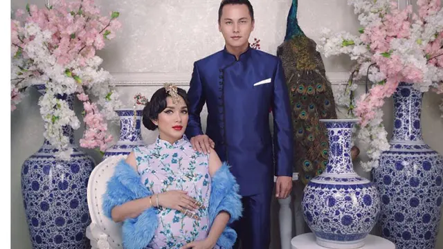 Andhika Pratama dan Ussy Sulistiawaty