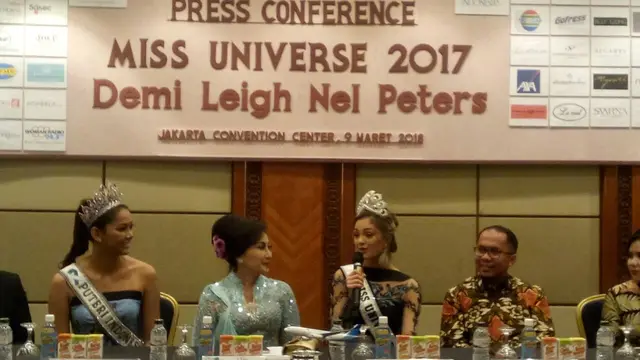 3 Ratu Dunia Hadiri Malam Pemilihan Puteri Indonesia 2018