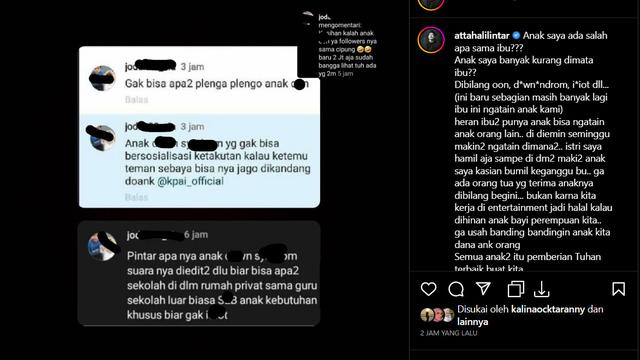 Atta Halilintar Melawan Caci dan Hinaan Terhadap Putrinya: Gak Ada Orang Tua yang Terima Anaknya Dihina Seperti Ini