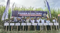 Panen Raya Tebu di Provinsi DI Yogyakarta.