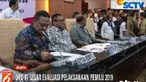 Dalam rapat yang berlangsung selama tiga jam itu, pemilu serentak 17 April lalu dinilai berjalan baik sebagai pemilu terbesar di Indonesia.