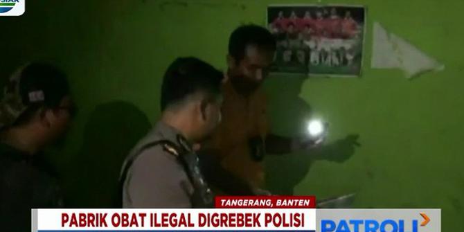 Polisi Gerebek Pabrik Obat Ilegal Beromzet Rp 80 Juta per Bulan