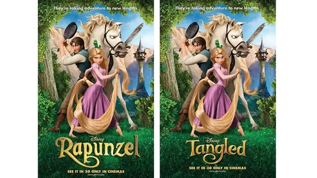 Film Disney awalnya punya judul berbeda
