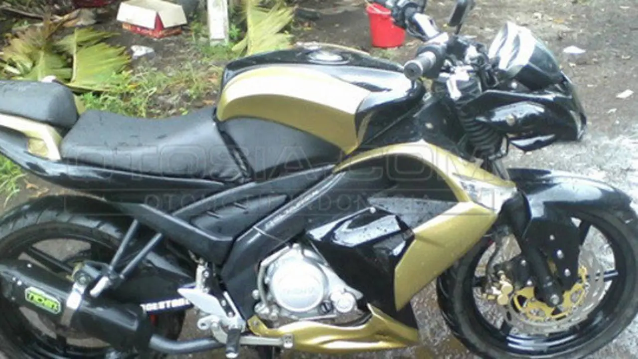 Modifikasi Yamaha Vixion (Foto: Arief Modification)