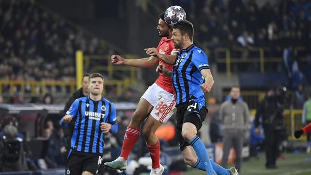 Foto: Sikat Club Brugge di Kandangnya, Benfica Tatap Perempatfinal Liga Champions 2022 / 2023