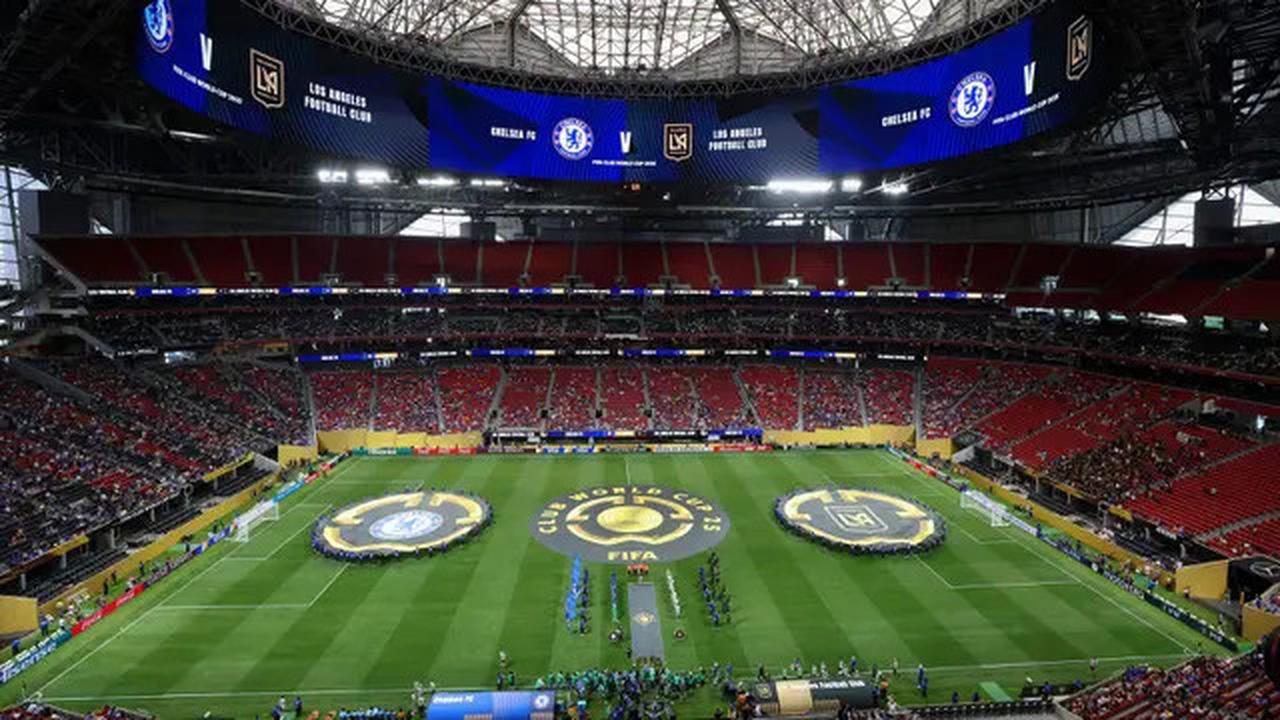 Foto: Sepinya Penonton di Laga Piala Dunia Antarklub antara Chelsea Vs LAFC