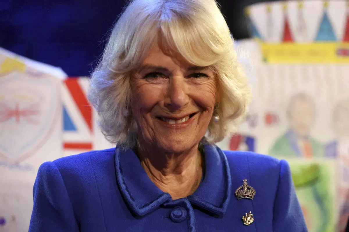 Ratu Camilla. (Phil Noble/Pool Photo via AP)