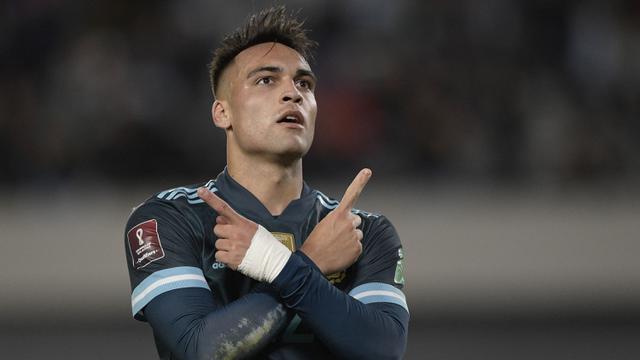 Foto: Gol Tunggal Lautaro Martinez Bawa Argentina Menang atas Peru di Laga Kualifikasi Piala Dunia 2022